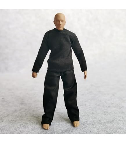 Amazon.co.jp: BOSWON 1:6スケール ブラックニンジャ服セット モデル